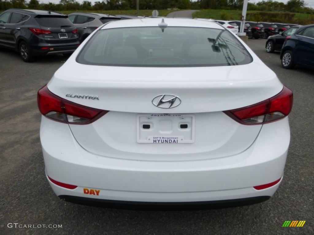 2016 Elantra SE - White / Gray photo #8