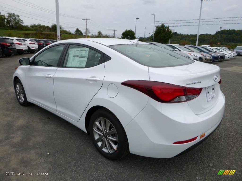 2016 Elantra SE - White / Gray photo #9