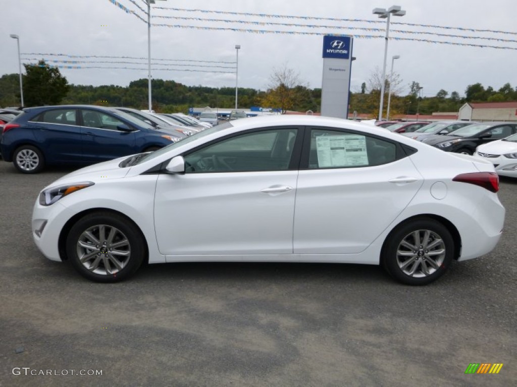 2016 Elantra SE - White / Gray photo #10