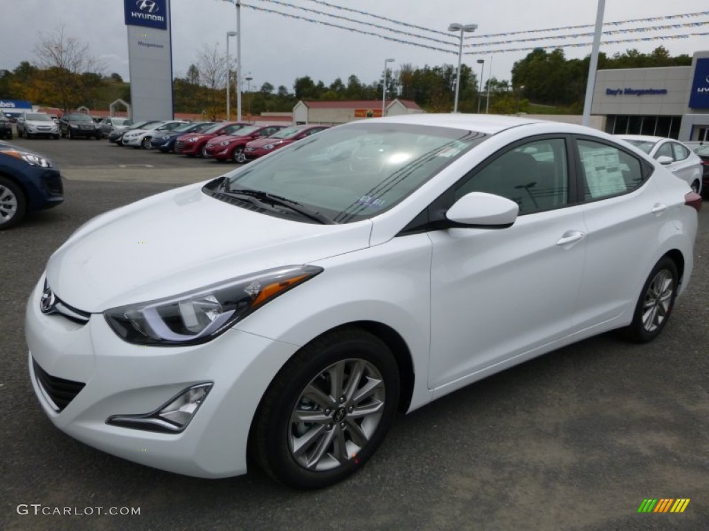 2016 Elantra SE - White / Gray photo #11