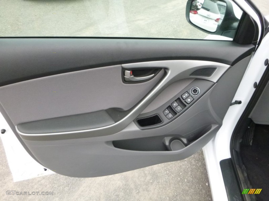 2016 Elantra SE - White / Gray photo #13
