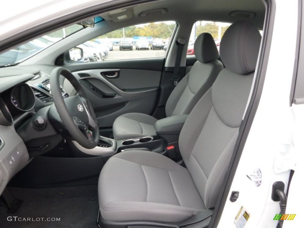 2016 Elantra SE - White / Gray photo #14