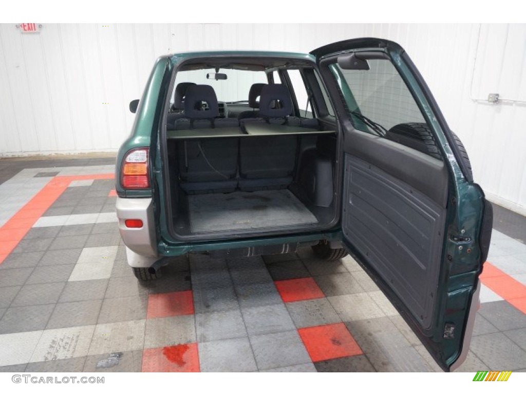 2000 RAV4 4WD - Deep Jewel Green / Gray photo #17