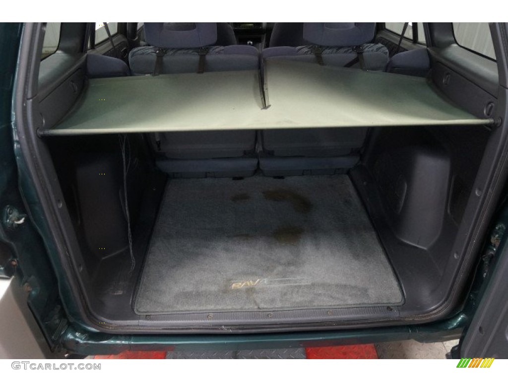 2000 RAV4 4WD - Deep Jewel Green / Gray photo #19