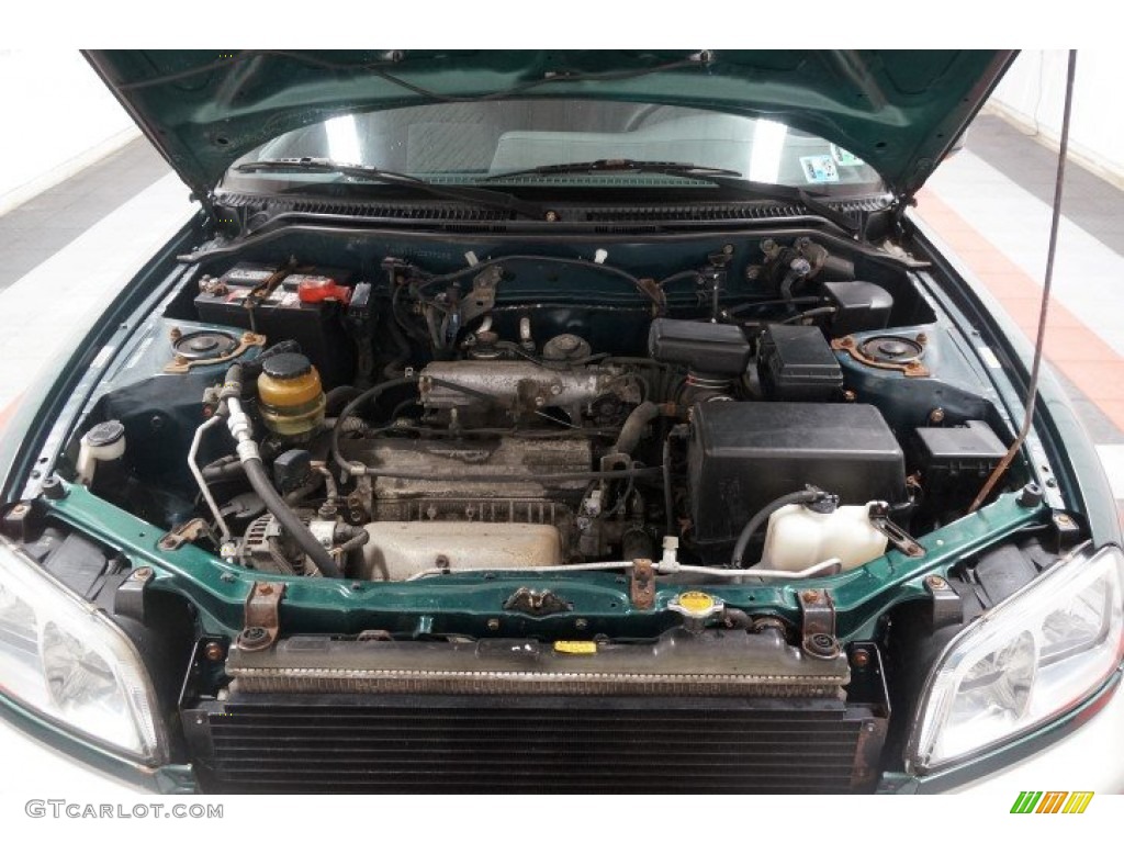 2000 RAV4 4WD - Deep Jewel Green / Gray photo #33