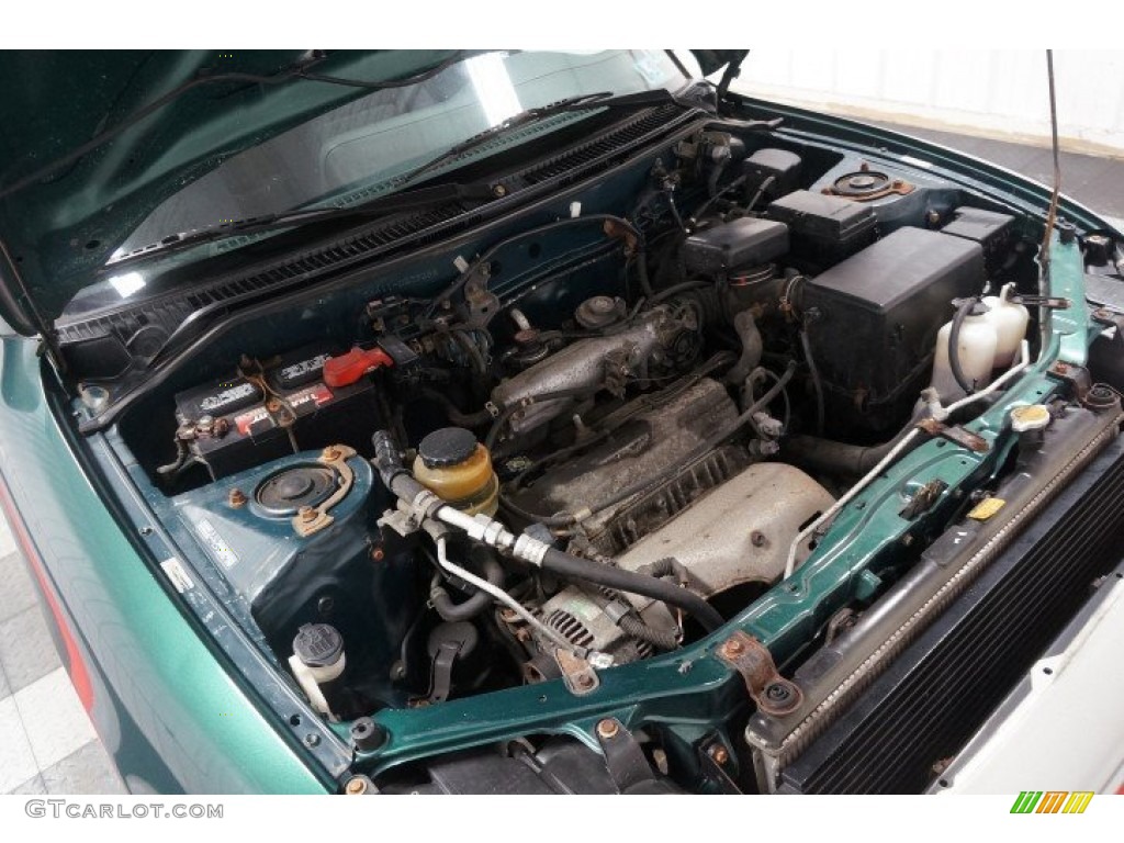 2000 RAV4 4WD - Deep Jewel Green / Gray photo #35