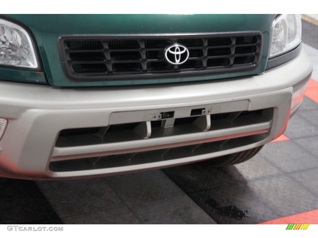 2000 RAV4 4WD - Deep Jewel Green / Gray photo #37