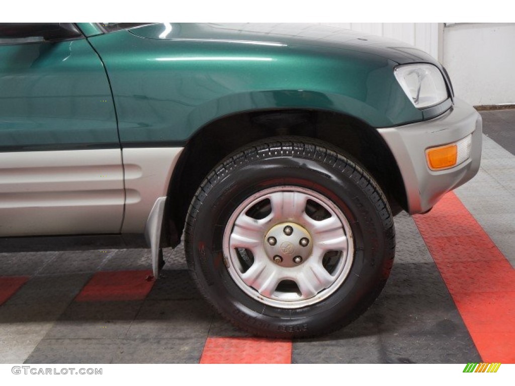 2000 RAV4 4WD - Deep Jewel Green / Gray photo #39