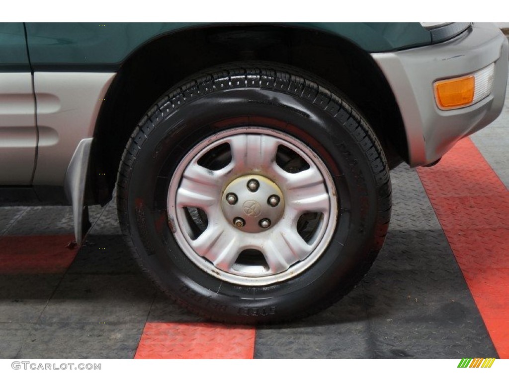 2000 RAV4 4WD - Deep Jewel Green / Gray photo #40
