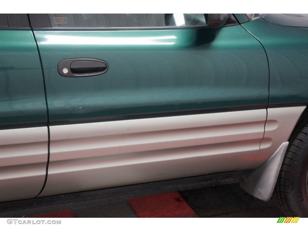 2000 RAV4 4WD - Deep Jewel Green / Gray photo #45