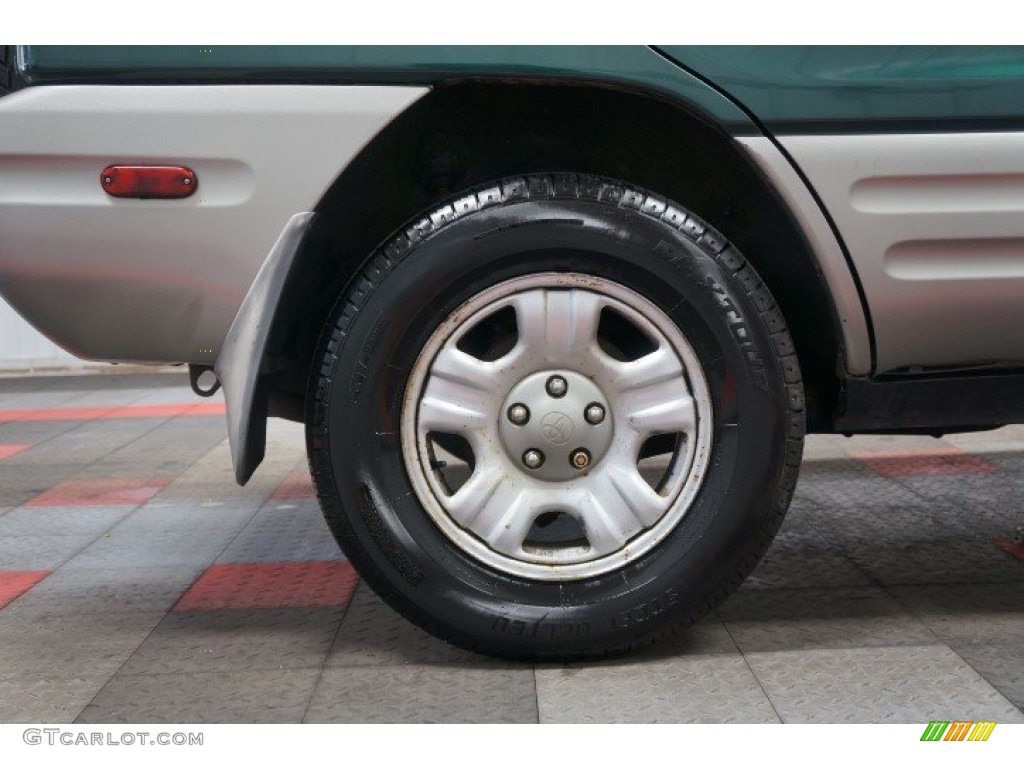 2000 RAV4 4WD - Deep Jewel Green / Gray photo #48