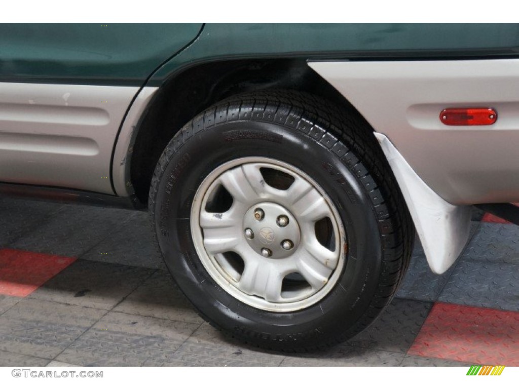 2000 RAV4 4WD - Deep Jewel Green / Gray photo #54