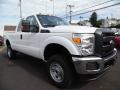Oxford White - F250 Super Duty XL Super Cab 4x4 Photo No. 3