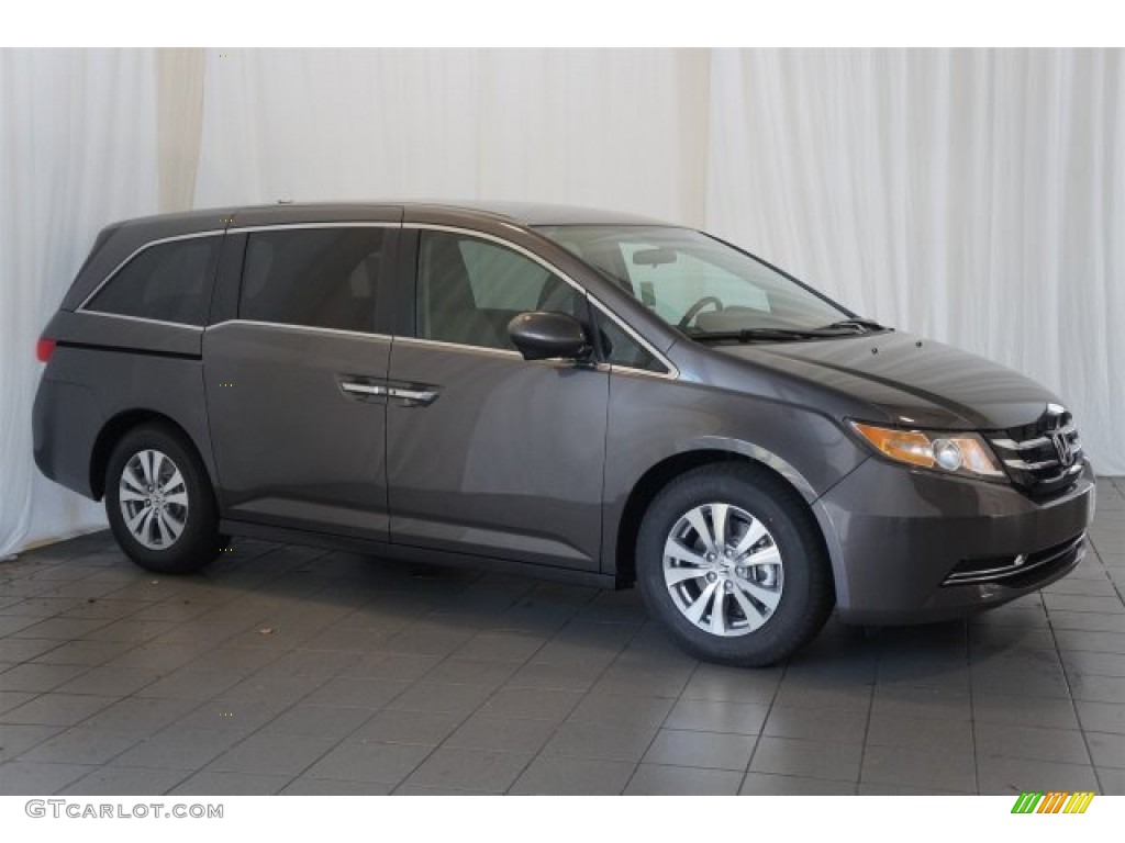 Smoky Topaz Metallic 2016 Honda Odyssey SE Exterior Photo #107473898