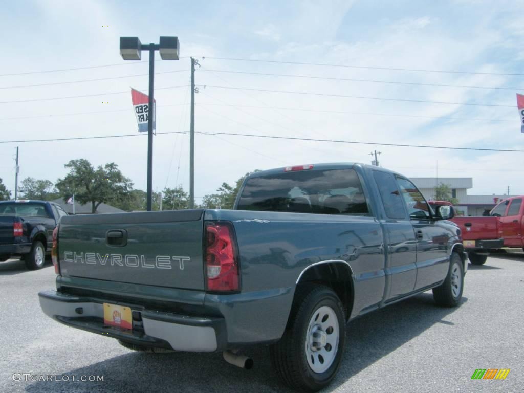 2006 Silverado 1500 Extended Cab - Blue Granite Metallic / Medium Gray photo #5