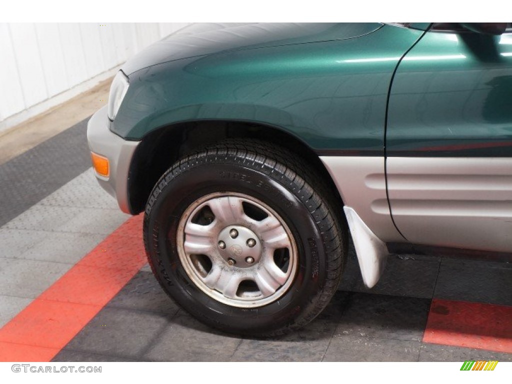 2000 RAV4 4WD - Deep Jewel Green / Gray photo #64
