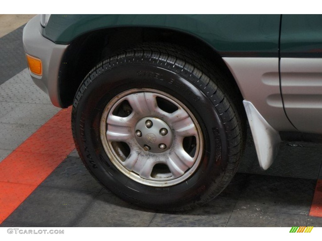 2000 RAV4 4WD - Deep Jewel Green / Gray photo #65