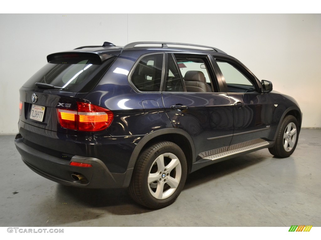 2007 X5 3.0si - Monaco Blue Metallic / Gray photo #5