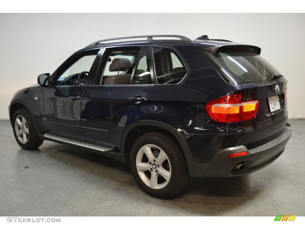 2007 X5 3.0si - Monaco Blue Metallic / Gray photo #6