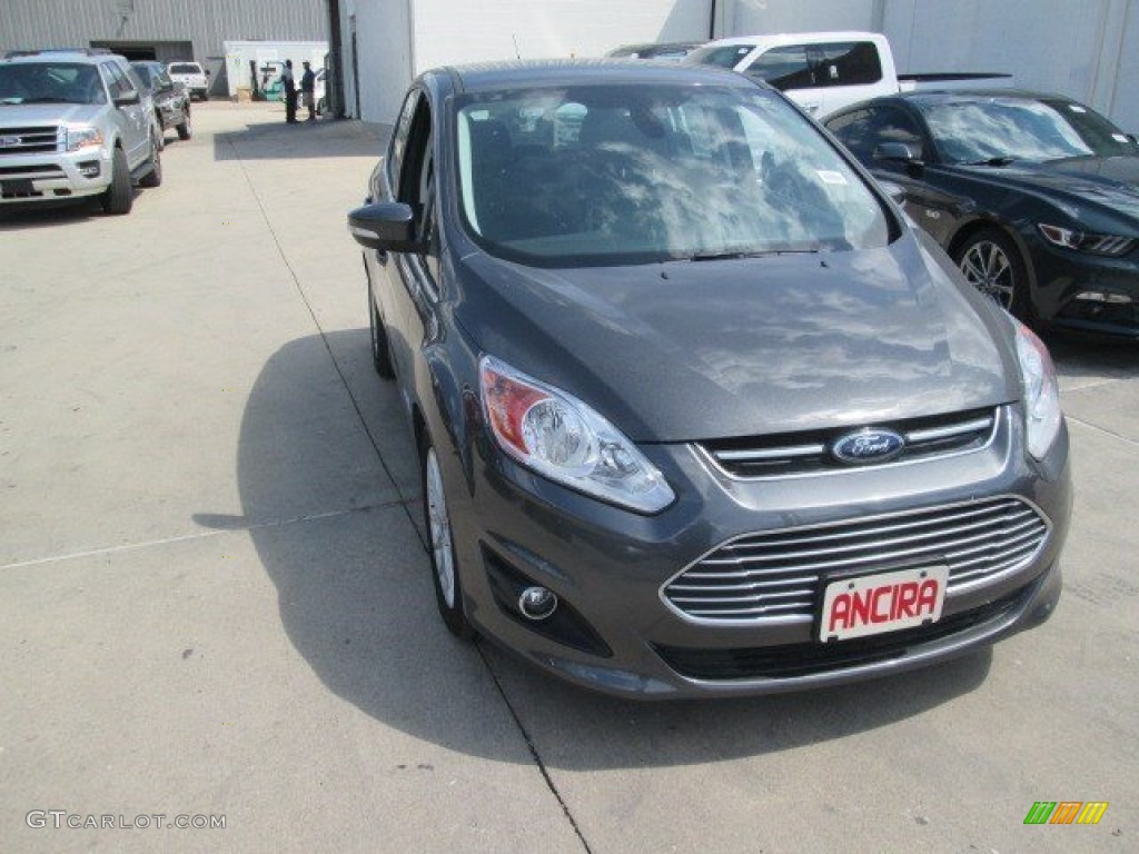 2015 C-Max Hybrid SEL - Magnetic Metallic / Charcoal Black photo #32