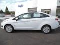 2016 Oxford White Ford Fiesta S Sedan  photo #8