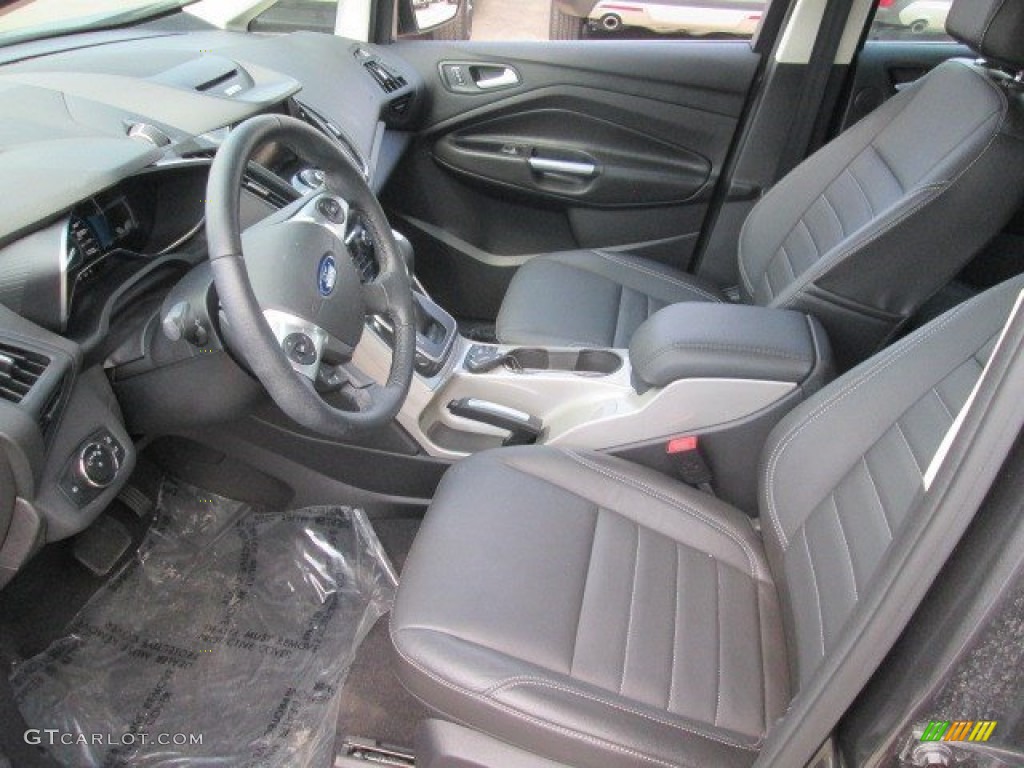 2015 C-Max Hybrid SEL - Magnetic Metallic / Charcoal Black photo #52