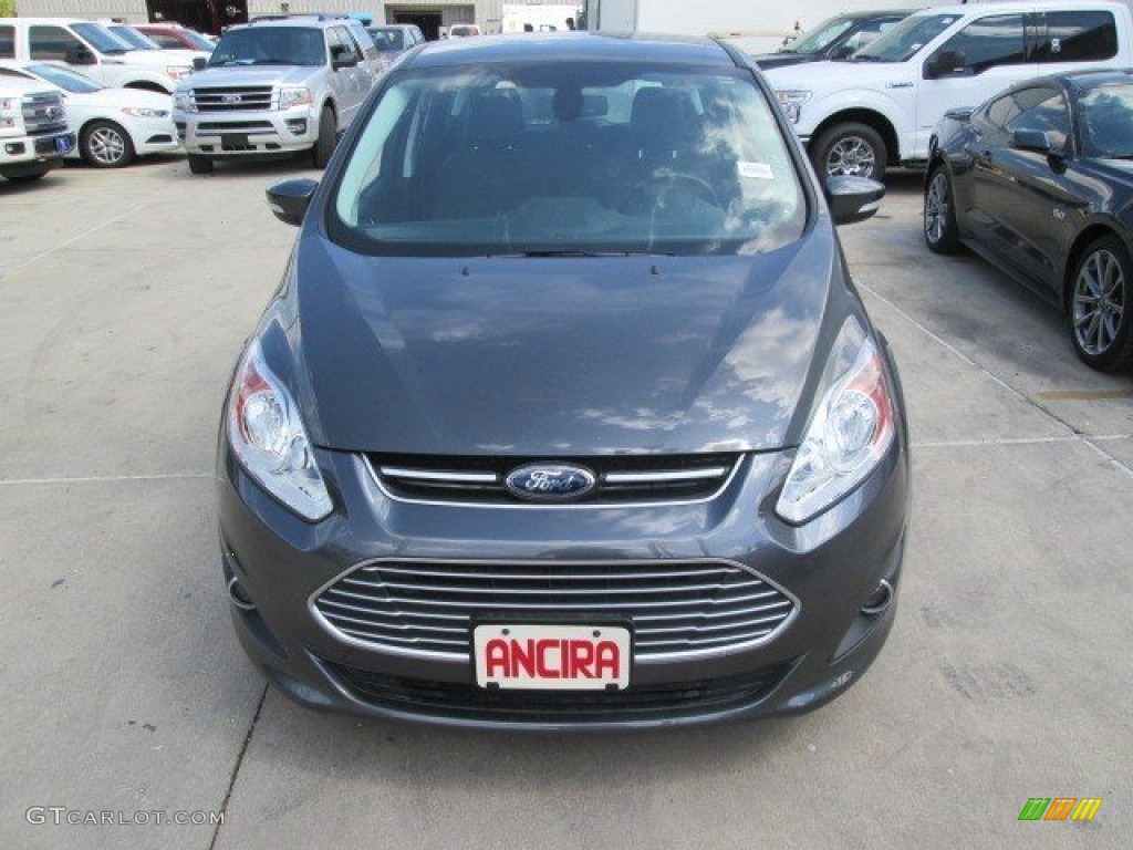 2015 C-Max Hybrid SEL - Magnetic Metallic / Charcoal Black photo #57