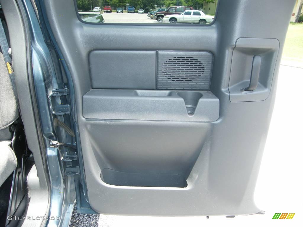 2006 Silverado 1500 Extended Cab - Blue Granite Metallic / Medium Gray photo #22