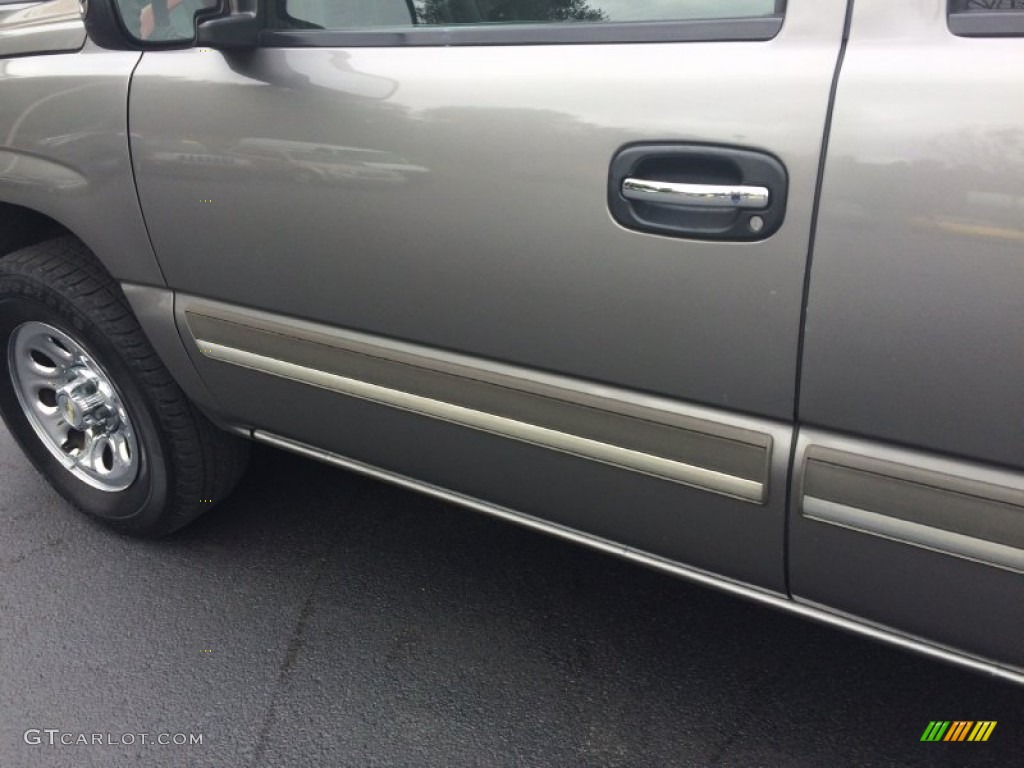 2006 Silverado 1500 LS Crew Cab 4x4 - Graystone Metallic / Dark Charcoal photo #11