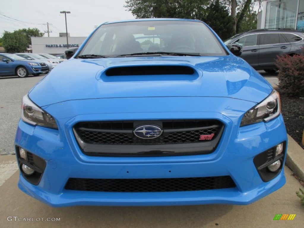 Hyper Blue 2016 Subaru WRX STI HyperBlue Limited Edition Exterior Photo #107476505
