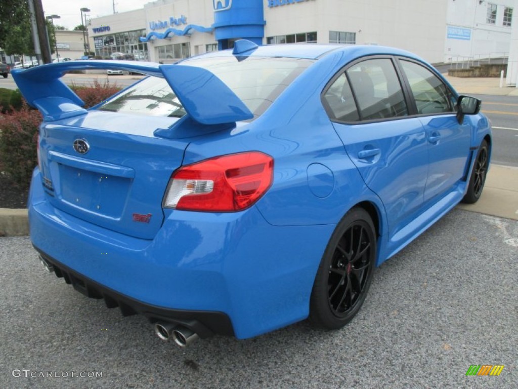 Hyper Blue 2016 Subaru WRX STI HyperBlue Limited Edition Exterior Photo #107476538