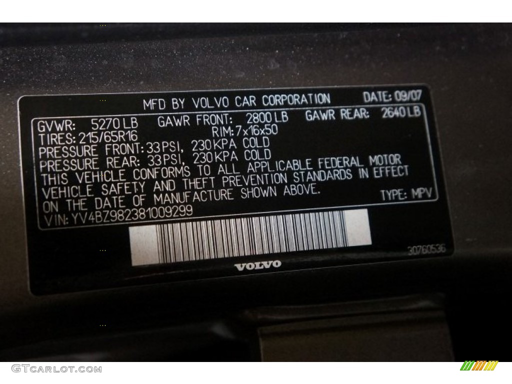 2008 XC70 AWD - Seashell Metallic / Sandstone Beige photo #14