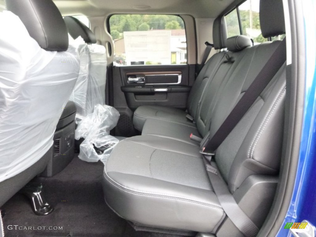 2016 Ram 1500 Laramie Crew Cab 4x4 Rear Seat Photo #107477645