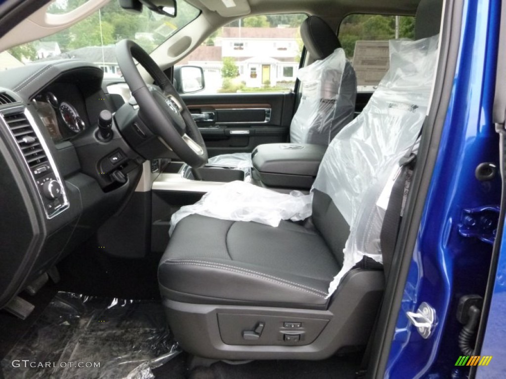 2016 Ram 1500 Laramie Crew Cab 4x4 Front Seat Photo #107477675