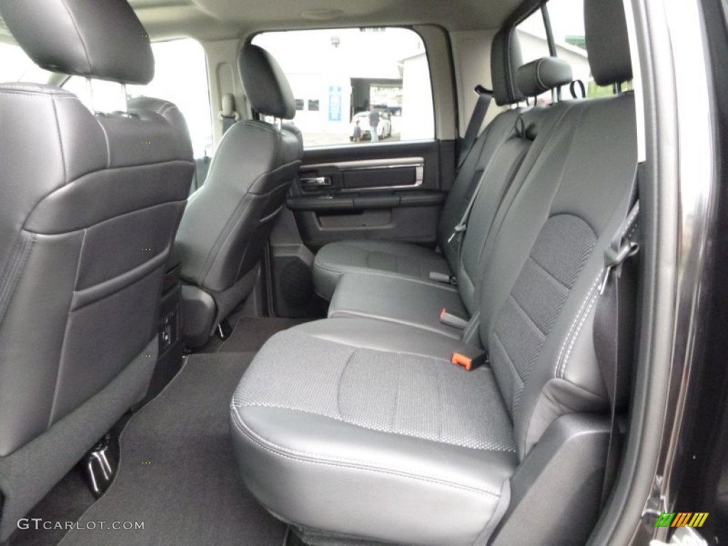 2016 Ram 1500 Sport Crew Cab 4x4 Rear Seat Photo #107477762