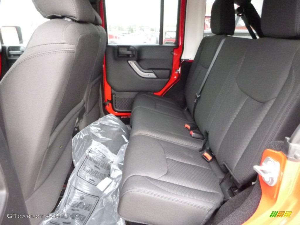 2016 Jeep Wrangler Unlimited Sport 4x4 Rear Seat Photos