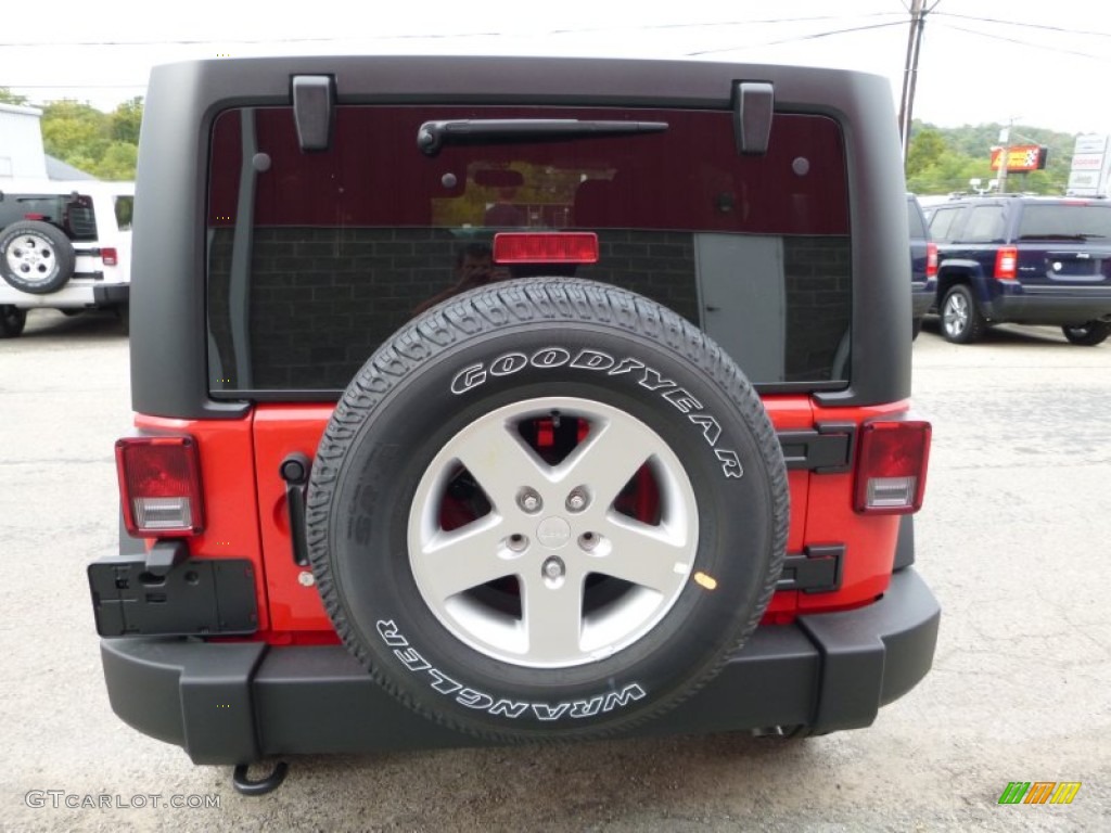2016 Wrangler Unlimited Sport 4x4 - Firecracker Red / Black photo #6