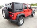 2016 Firecracker Red Jeep Wrangler Unlimited Sport 4x4  photo #8