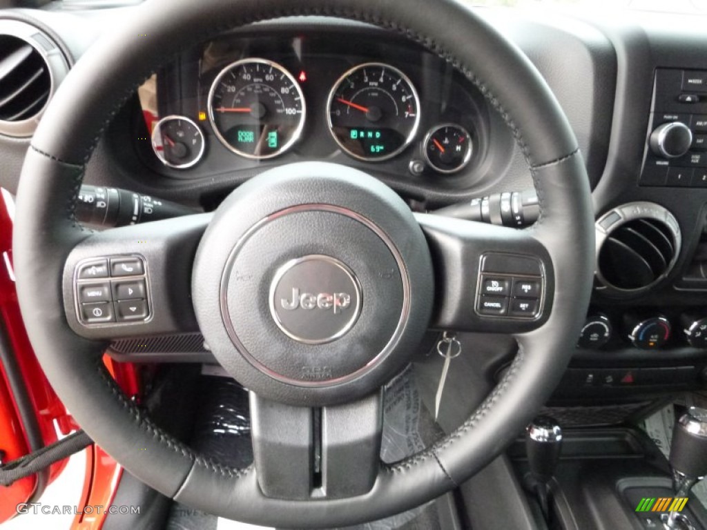 2016 Wrangler Unlimited Sport 4x4 - Firecracker Red / Black photo #16