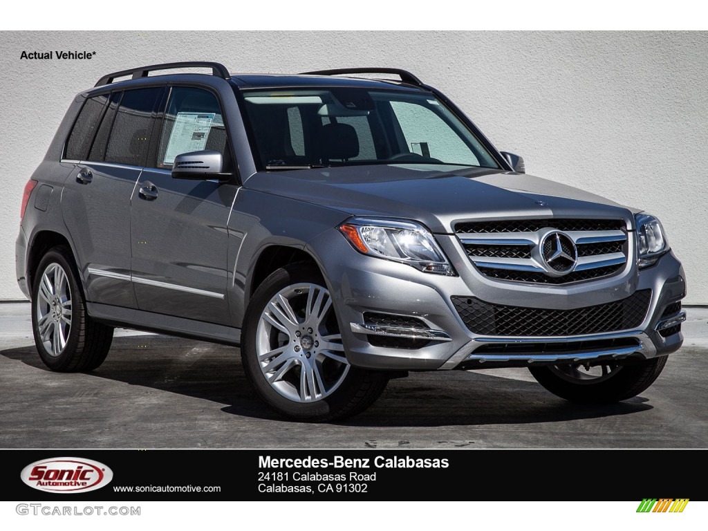 2015 GLK 350 - Paladium Silver Metallic / Black photo #1