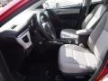 2016 Toyota Corolla Ash Interior Front Seat Photo