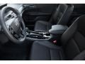 2016 Honda Accord Black Interior Front Seat Photo