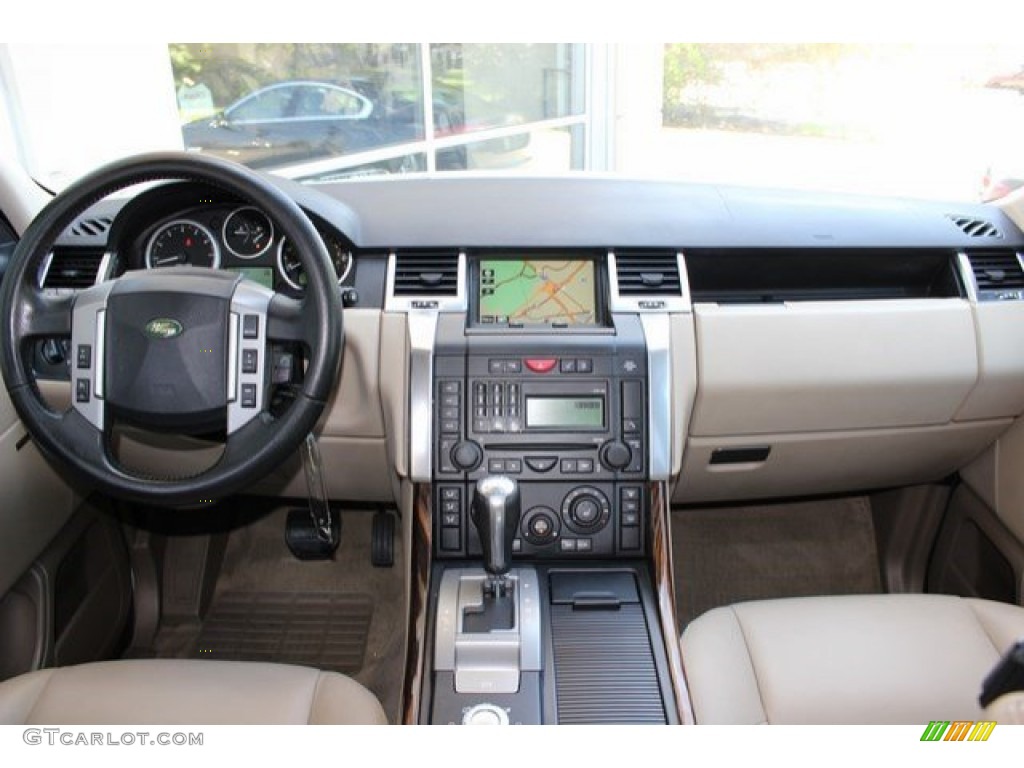 2009 Range Rover Sport HSE - Alaska White / Almond/Nutmeg photo #4