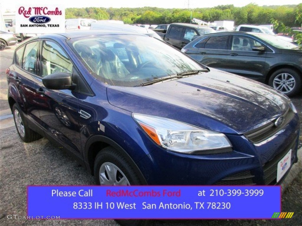 2016 Escape S - Deep Impact Blue Metallic / Charcoal Black photo #1