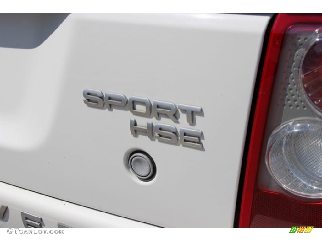 2009 Range Rover Sport HSE - Alaska White / Almond/Nutmeg photo #11
