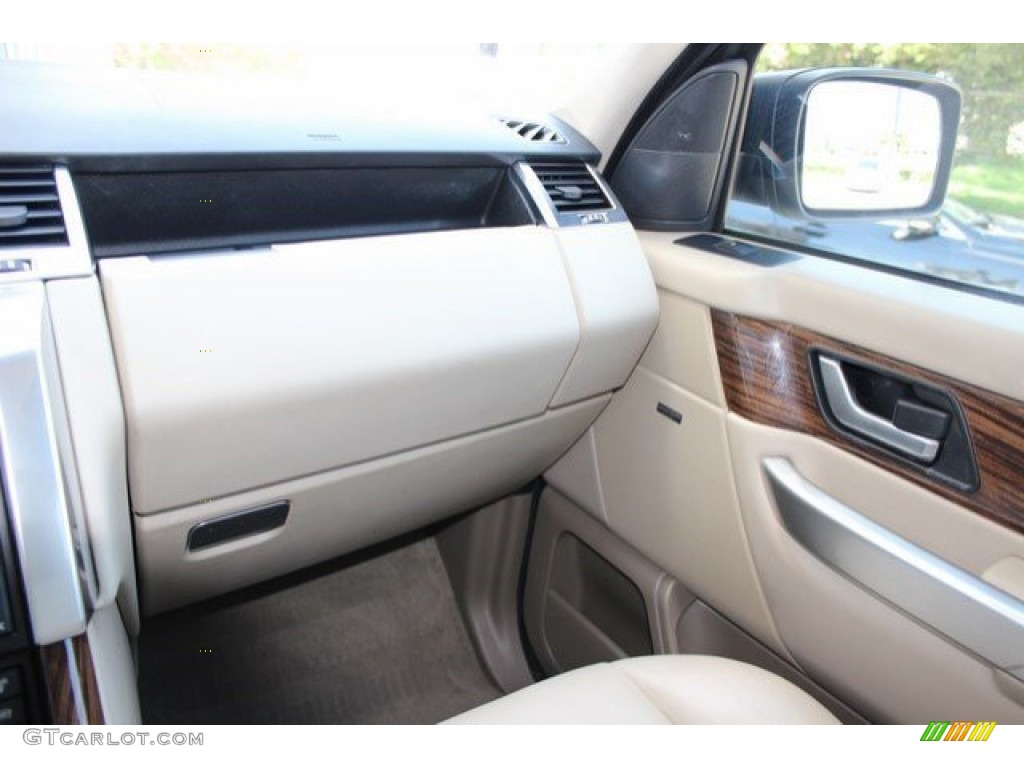 2009 Range Rover Sport HSE - Alaska White / Almond/Nutmeg photo #24