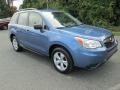 Quartz Blue Pearl 2015 Subaru Forester 2.5i Exterior
