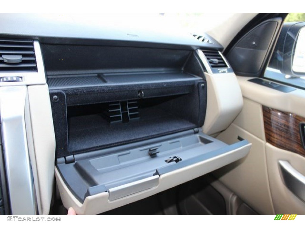 2009 Range Rover Sport HSE - Alaska White / Almond/Nutmeg photo #25