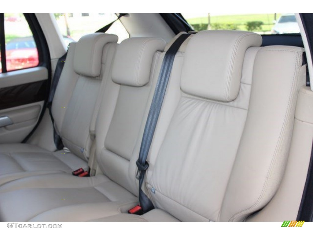 2009 Range Rover Sport HSE - Alaska White / Almond/Nutmeg photo #42