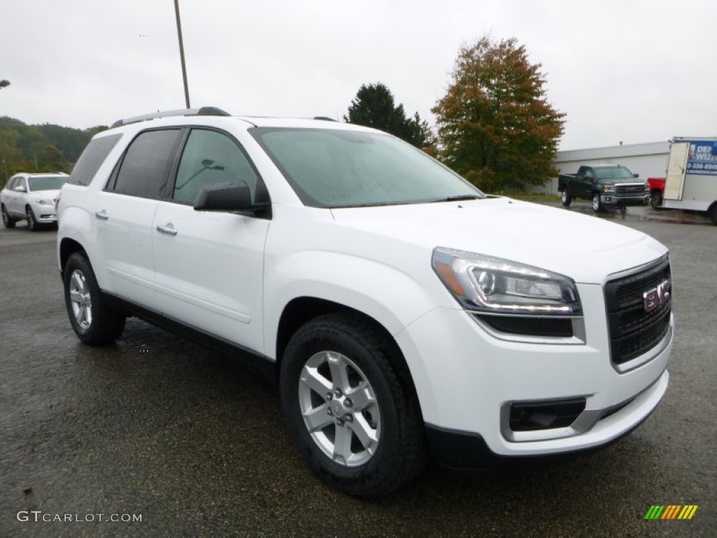 2016 Acadia SLE AWD - Summit White / Ebony photo #12